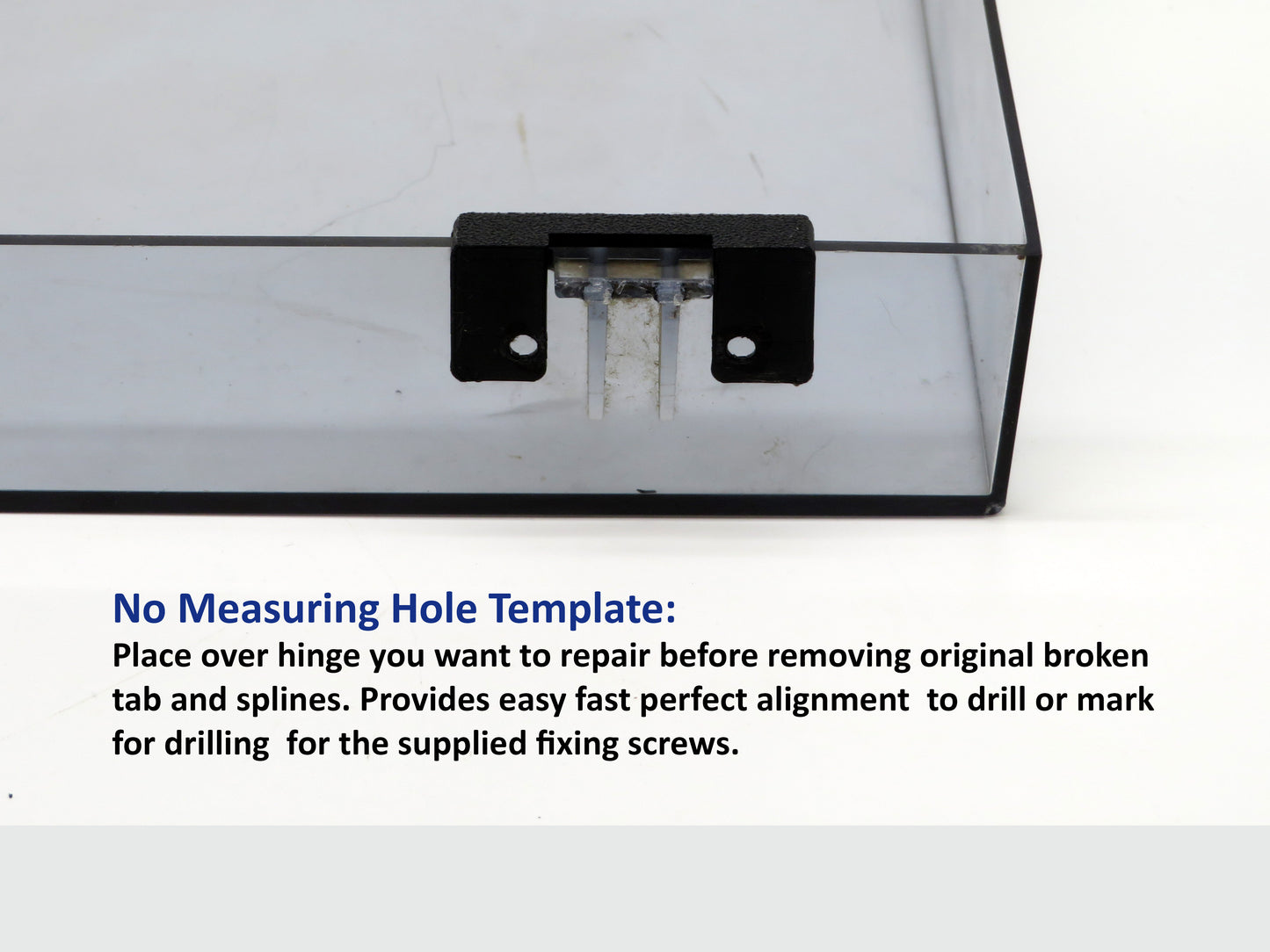 Technics Turntable  Dust Cover Hinge Repair Kit Fits all tab style technics lids